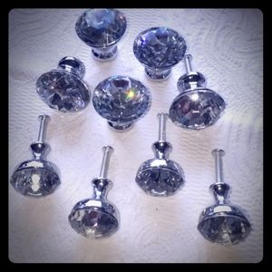 Acrylic Crystal knobs